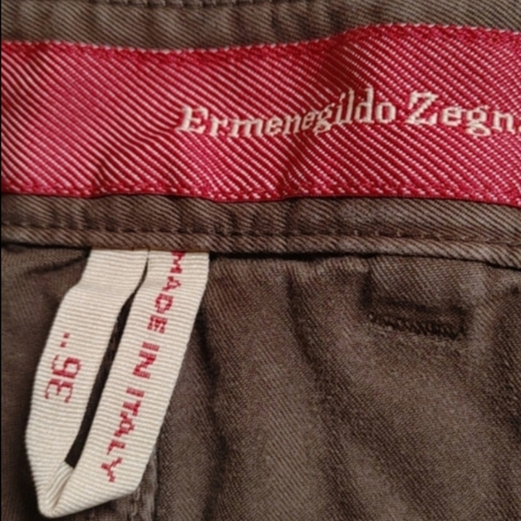 VTG Ermenegildo Zegna Brown Lightweight Jeans - Picture 2 of 10